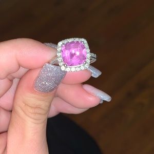 Cute pink ring